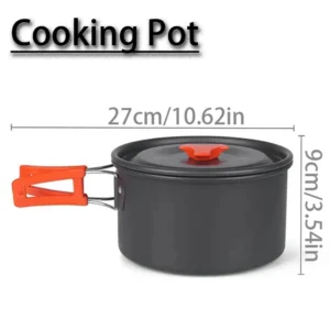 Camping Cookware Kit Outdoor