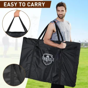 Professional Cornhole Boards Set Wooden 36x24 Inch Includes 8 Bean Bags For Outdoor Games Camping Beach Parties Adults Children