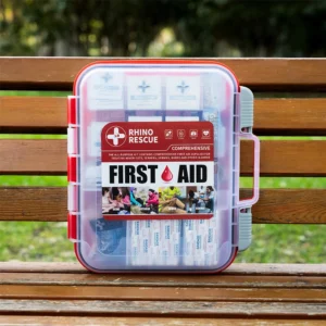 RHINO RESCUE 350 Pieces OSHA All-Purpose First Aid Kit, Home & Office Professional Medical Supplies,